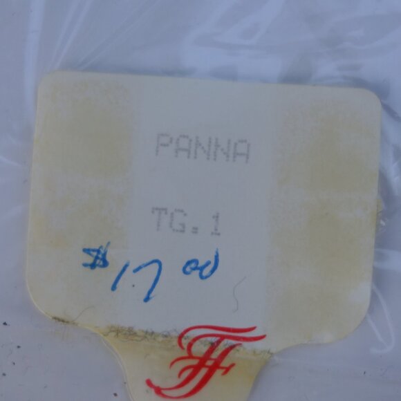 Franzoni Lycra 3D Velour 60 Den Size 1 Panna CreamColor Made in Italy Panty Hose - Picture 5 of 10